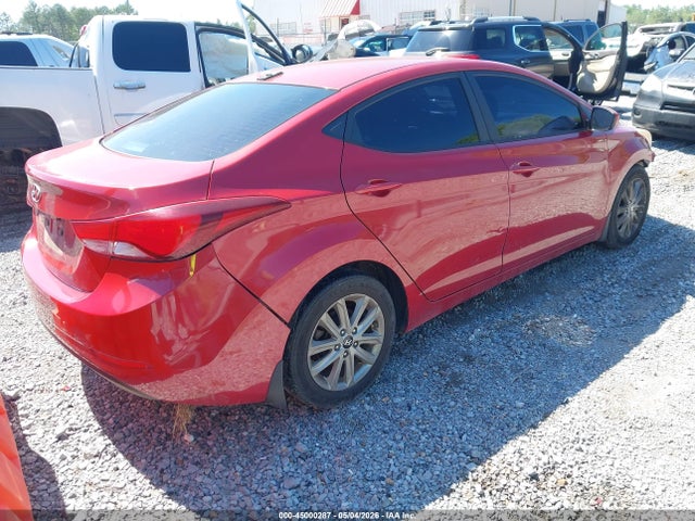 KMHDH4AE1GU598884 Hyundai ELANTRA SE