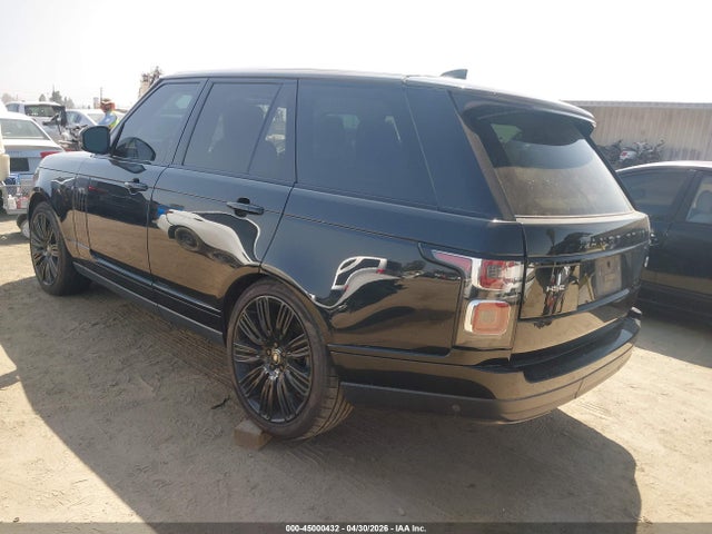 2019 Land Rover Range Rover 3.0l V6 Supercharged Hse მანქანა იყიდება აუქციონზე, vin: SALGS2SV5KA564665, აუქციონის ნომერი: 45000432