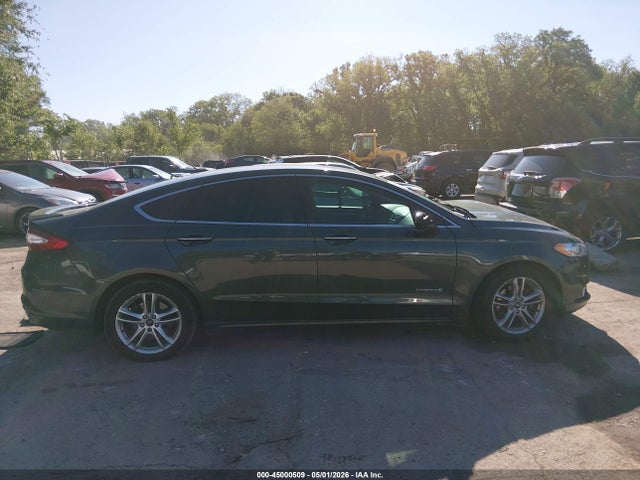 45000509 :رقم المزاد ، 3FA6P0RU7FR296709 vin ، 2015 Ford Fusion Hybrid Titanium مزاد بيع