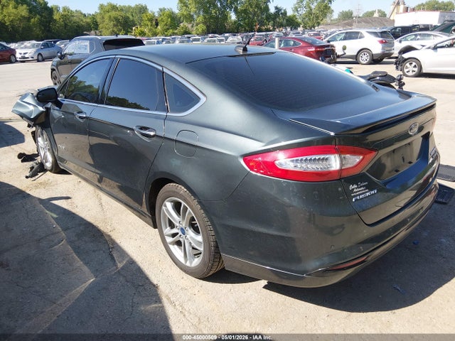 45000509 :رقم المزاد ، 3FA6P0RU7FR296709 vin ، 2015 Ford Fusion Hybrid Titanium مزاد بيع
