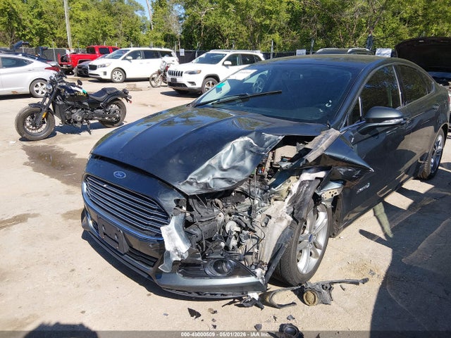 45000509 :رقم المزاد ، 3FA6P0RU7FR296709 vin ، 2015 Ford Fusion Hybrid Titanium مزاد بيع