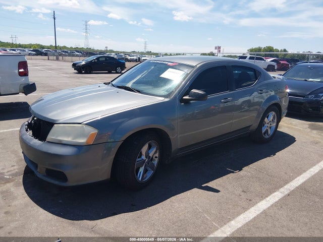 Продажа на аукционе авто 2013 Dodge Avenger Se, vin: 1C3CDZAB1DN702878, номер лота: 45000549