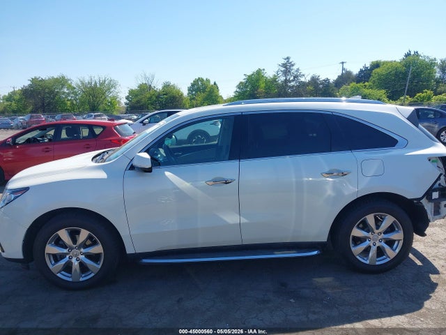 2016 Acura Mdx Advance   Entertainment Packages/advance Package მანქანა იყიდება აუქციონზე, vin: 5FRYD4H99GB062301, აუქციონის ნომერი: 45000560