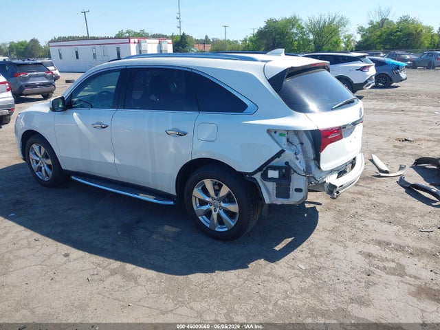 2016 Acura Mdx Advance   Entertainment Packages/advance Package მანქანა იყიდება აუქციონზე, vin: 5FRYD4H99GB062301, აუქციონის ნომერი: 45000560