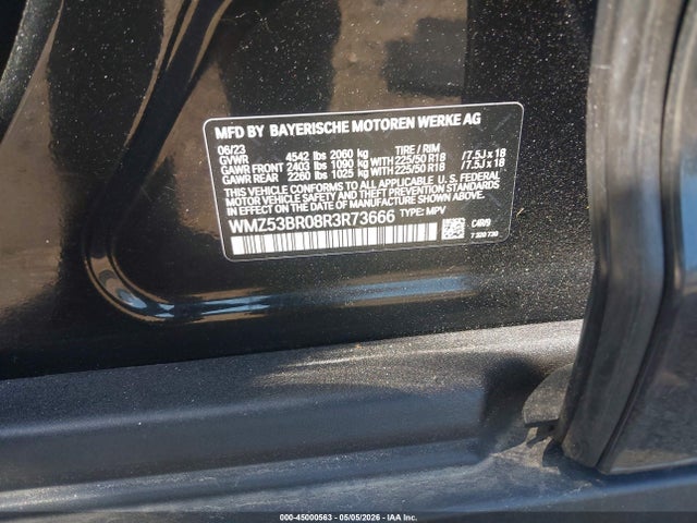 Aukcja sprzedaży 2024 Mini Countryman Cooper S, vin: WMZ53BR08R3R73666, numer aukcji: 45000563
