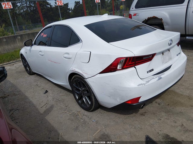 Продаж на аукціоні авто 2015 Lexus Is 250, vin: JTHBF1D25F5059452, номер лоту: 45000593