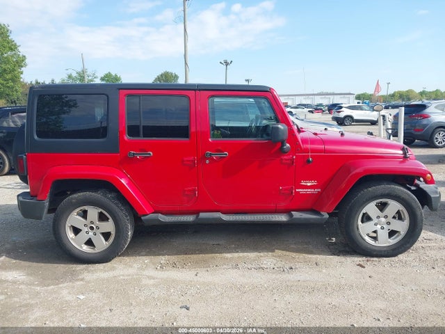 45000603 :رقم المزاد ، 1C4BJWEG6CL244561 vin ، 2012 Jeep Wrangler Unlimited Sahara مزاد بيع