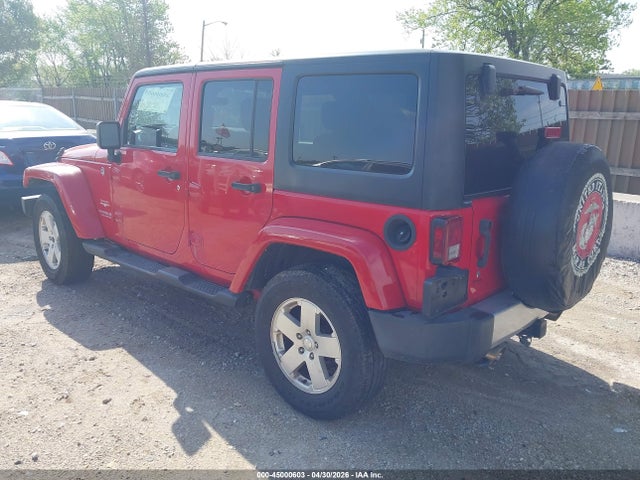 45000603 :رقم المزاد ، 1C4BJWEG6CL244561 vin ، 2012 Jeep Wrangler Unlimited Sahara مزاد بيع