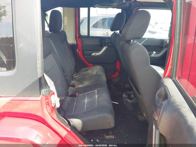 45000603 :رقم المزاد ، 1C4BJWEG6CL244561 vin ، 2012 Jeep Wrangler Unlimited Sahara مزاد بيع