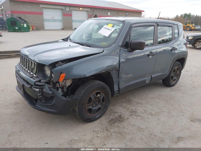 Продажа на аукционе авто 2018 Jeep Renegade Sport 4x4, vin: ZACCJBABXJPH41967, номер лота: 45000611
