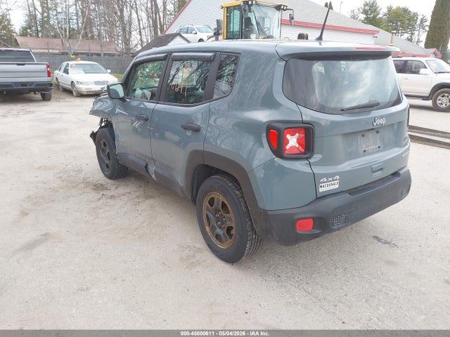 Продажа на аукционе авто 2018 Jeep Renegade Sport 4x4, vin: ZACCJBABXJPH41967, номер лота: 45000611