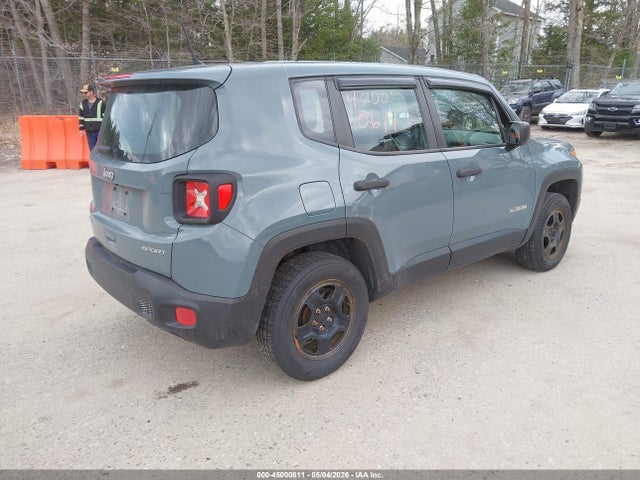 Продажа на аукционе авто 2018 Jeep Renegade Sport 4x4, vin: ZACCJBABXJPH41967, номер лота: 45000611