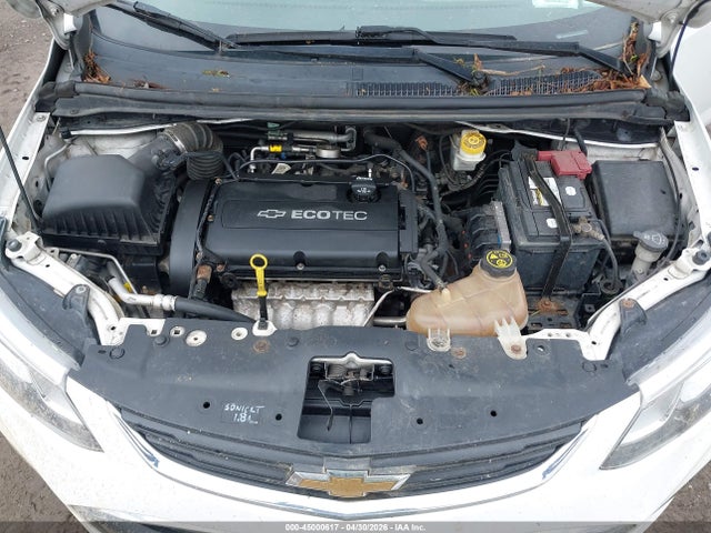 Продажа на аукционе авто 2017 Chevrolet Sonic Lt Auto, vin: 1G1JG6SH6H4152934, номер лота: 45000617