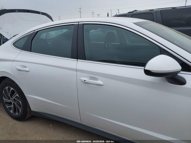 KMHL24JJ1TA148013 Hyundai Sonata Hybrid Blue