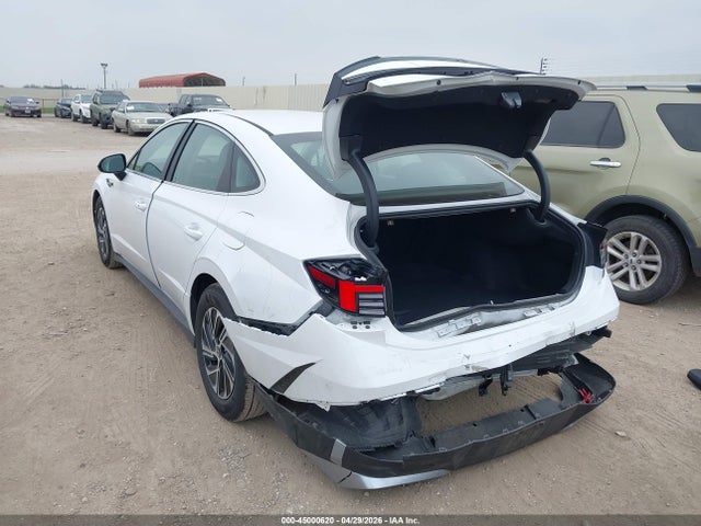 KMHL24JJ1TA148013 Hyundai Sonata Hybrid Blue