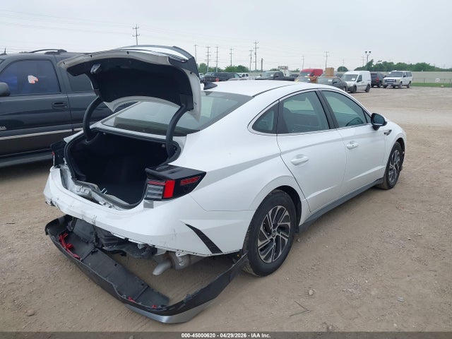 KMHL24JJ1TA148013 Hyundai Sonata Hybrid Blue