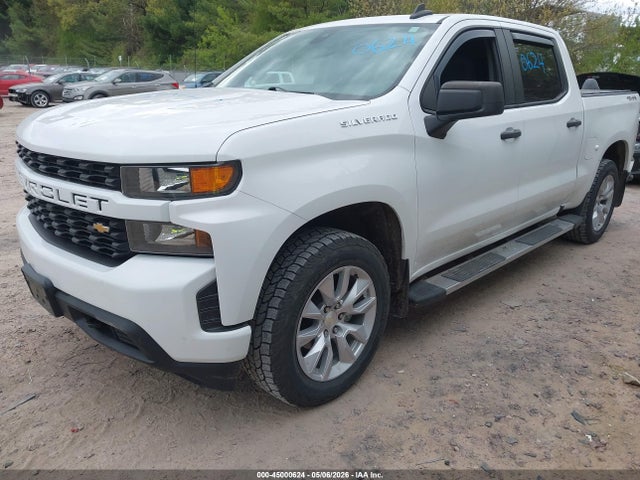 Aukcja sprzedaży 2021 Chevrolet Silverado 1500 4wd  Short Bed Custom, vin: 3GCUYBEF4MG371733, numer aukcji: 45000624