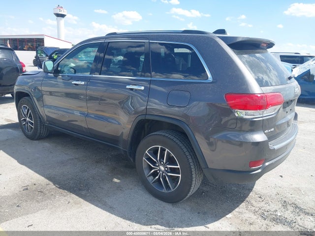 Продаж на аукціоні авто 2018 Jeep Grand Cherokee Limited 4x4, vin: 1C4RJFBG5JC427935, номер лоту: 45000671