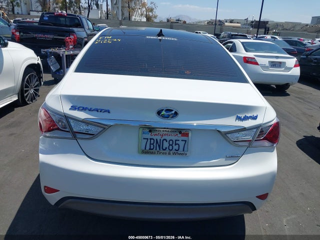2013 Hyundai Sonata Hybrid Limited მანქანა იყიდება აუქციონზე, vin: KMHEC4A49DA075104, აუქციონის ნომერი: 45000673