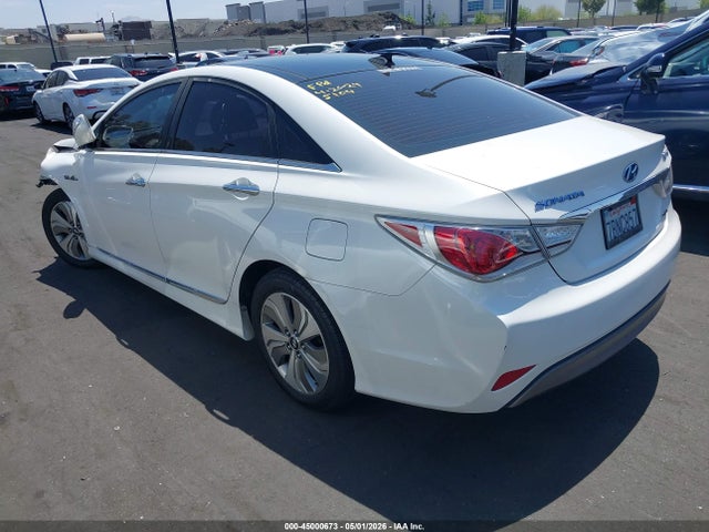 2013 Hyundai Sonata Hybrid Limited მანქანა იყიდება აუქციონზე, vin: KMHEC4A49DA075104, აუქციონის ნომერი: 45000673