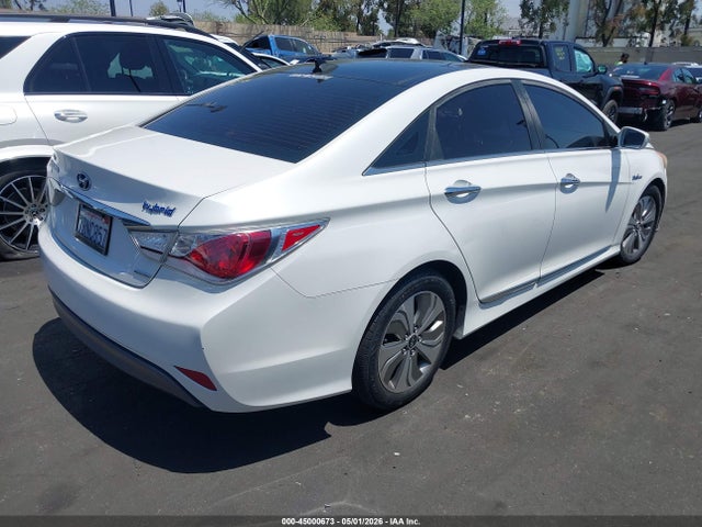 2013 Hyundai Sonata Hybrid Limited მანქანა იყიდება აუქციონზე, vin: KMHEC4A49DA075104, აუქციონის ნომერი: 45000673