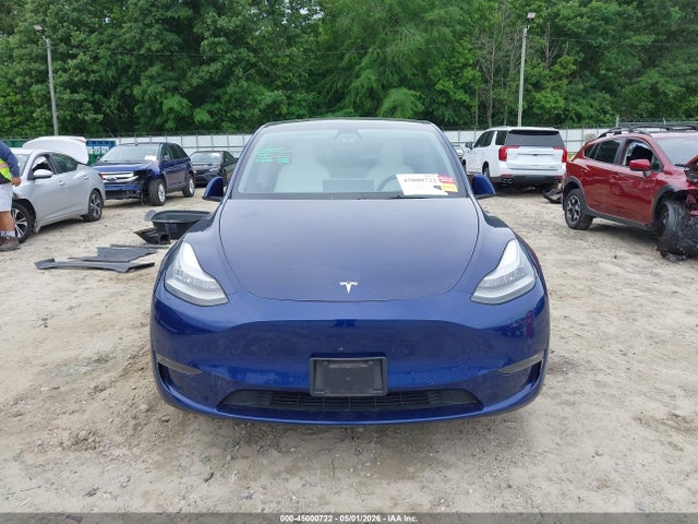 2021 Tesla Model Y Long Range Dual Motor All-wheel Drive მანქანა იყიდება აუქციონზე, vin: 5YJYGDEE1MF141659, აუქციონის ნომერი: 45000722