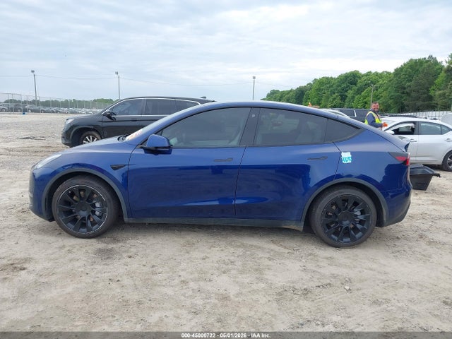 2021 Tesla Model Y Long Range Dual Motor All-wheel Drive მანქანა იყიდება აუქციონზე, vin: 5YJYGDEE1MF141659, აუქციონის ნომერი: 45000722