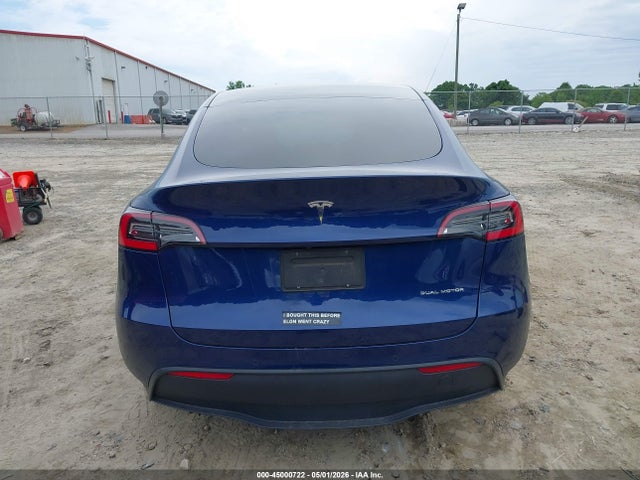 2021 Tesla Model Y Long Range Dual Motor All-wheel Drive მანქანა იყიდება აუქციონზე, vin: 5YJYGDEE1MF141659, აუქციონის ნომერი: 45000722