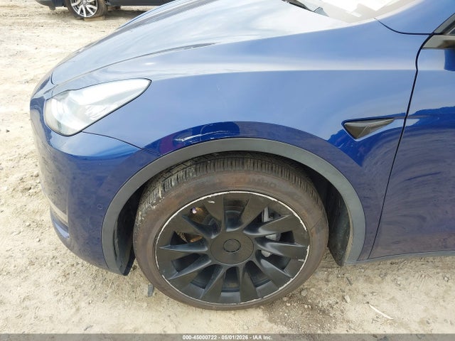 2021 Tesla Model Y Long Range Dual Motor All-wheel Drive მანქანა იყიდება აუქციონზე, vin: 5YJYGDEE1MF141659, აუქციონის ნომერი: 45000722