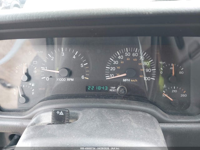 Aukcja sprzedaży 2000 Jeep Cherokee Sport, vin: 1J4FF48S4YL187298, numer aukcji: 45000734