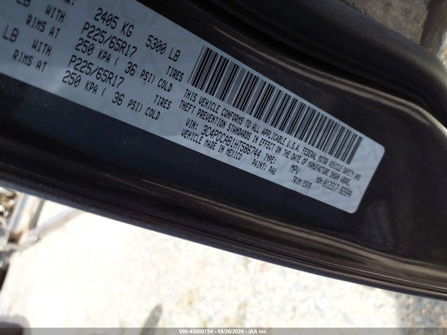 Продаж на аукціоні авто 2017 Dodge Journey Se, vin: 3C4PDCAB1HT586744, номер лоту: 45000754