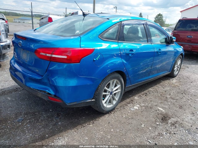 Aukcja sprzedaży 2015 Ford Focus Se, vin: 1FADP3F29FL381478, numer aukcji: 45000786