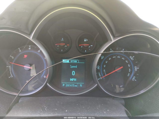 Продажа на аукционе авто 2014 Chevrolet Cruze 1lt Auto, vin: 1G1PC5SB8E7342840, номер лота: 45000810