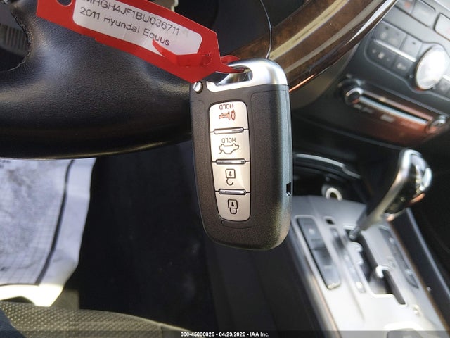 Aukcja sprzedaży 2011 Hyundai Equus Signature, vin: KMHGH4JF1BU036711, numer aukcji: 45000826