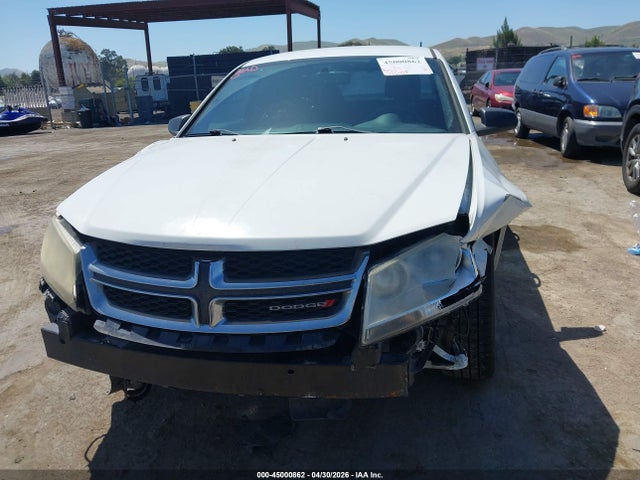 2013 Dodge Avenger Se მანქანა იყიდება აუქციონზე, vin: 1C3CDZAB1DN653827, აუქციონის ნომერი: 45000862