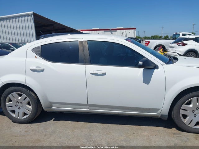 2013 Dodge Avenger Se მანქანა იყიდება აუქციონზე, vin: 1C3CDZAB1DN653827, აუქციონის ნომერი: 45000862