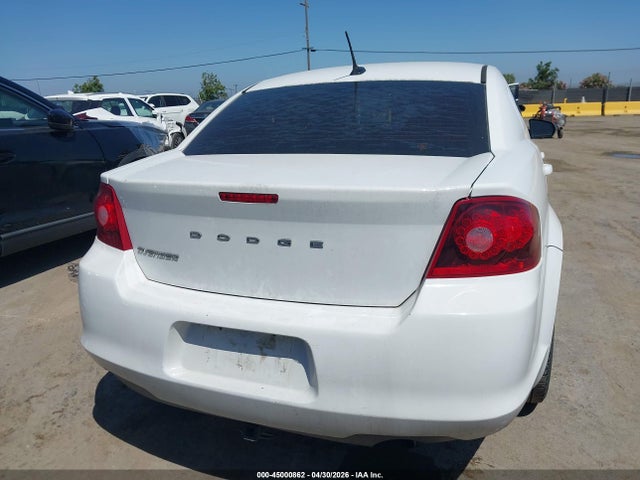 2013 Dodge Avenger Se მანქანა იყიდება აუქციონზე, vin: 1C3CDZAB1DN653827, აუქციონის ნომერი: 45000862