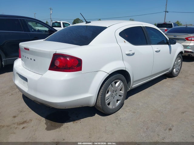 2013 Dodge Avenger Se მანქანა იყიდება აუქციონზე, vin: 1C3CDZAB1DN653827, აუქციონის ნომერი: 45000862