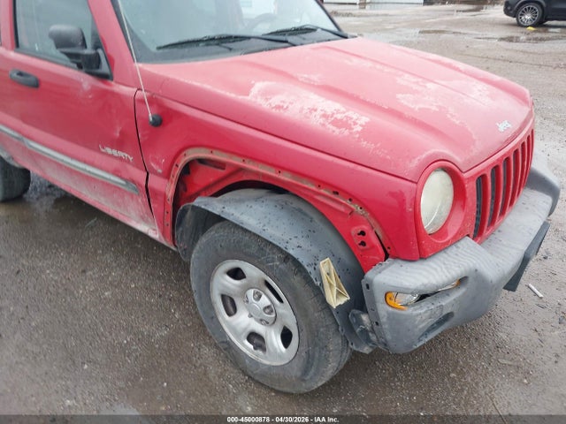 Aukcja sprzedaży 2004 Jeep Liberty Sport, vin: 1J4GK48K84W147038, numer aukcji: 45000878