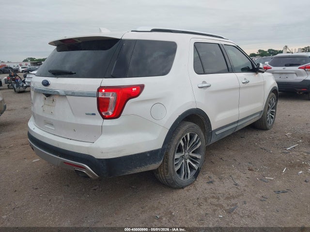 Aukcja sprzedaży 2017 Ford Explorer Platinum, vin: 1FM5K8HTXHGE10560, numer aukcji: 45000990