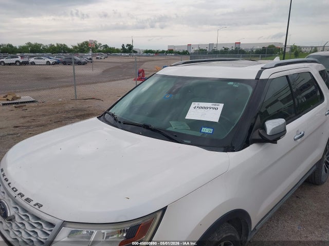 Aukcja sprzedaży 2017 Ford Explorer Platinum, vin: 1FM5K8HTXHGE10560, numer aukcji: 45000990