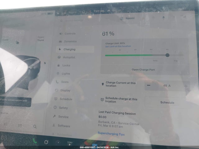 Aukcja sprzedaży 2026 Tesla Model Y Premium Rear-wheel Drive/rear-wheel Drive, vin: 7SAYGDED7TF394395, numer aukcji: 45001057