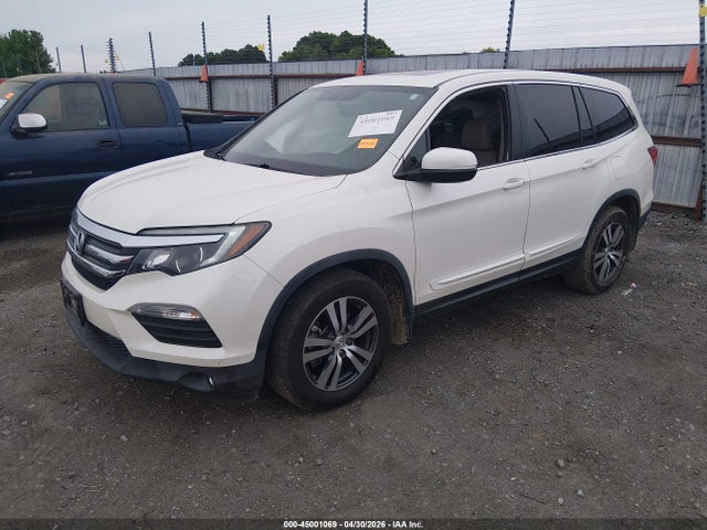 2017 Honda Pilot Ex-l მანქანა იყიდება აუქციონზე, vin: 5FNYF5H73HB016691, აუქციონის ნომერი: 45001069