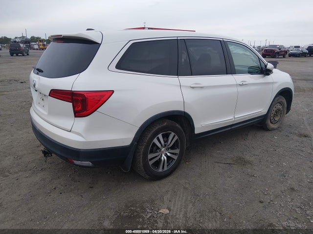 2017 Honda Pilot Ex-l მანქანა იყიდება აუქციონზე, vin: 5FNYF5H73HB016691, აუქციონის ნომერი: 45001069