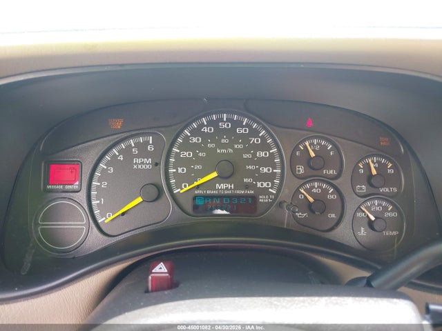 2000 Chevrolet Silverado 1500 მანქანა იყიდება აუქციონზე, vin: 1GCEC14W0YE147709, აუქციონის ნომერი: 45001082