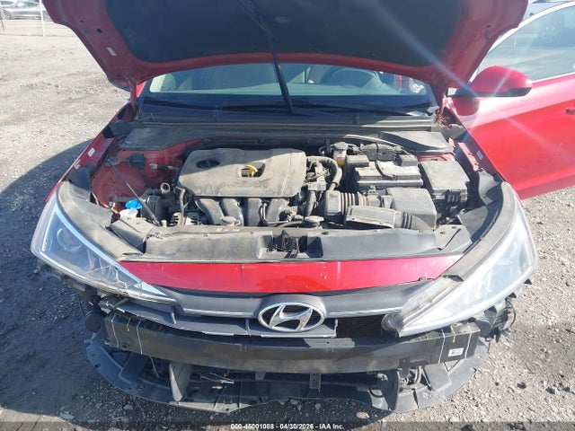 2020 Hyundai Elantra Value Edition მანქანა იყიდება აუქციონზე, vin: KMHD84LF1LU107620, აუქციონის ნომერი: 45001088