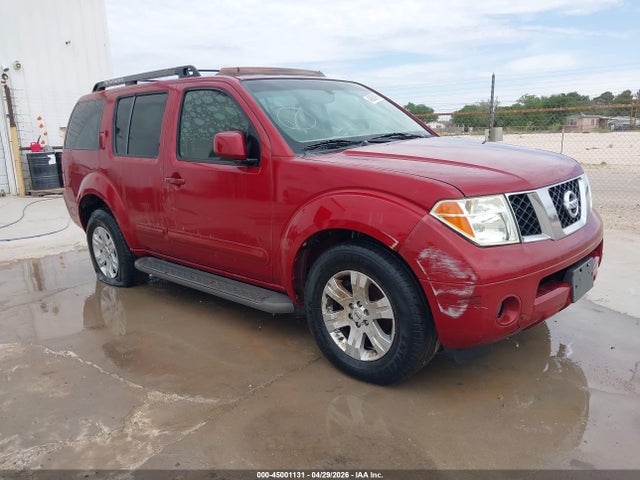 2006 Nissan Pathfinder Le მანქანა იყიდება აუქციონზე, vin: 5N1AR18U96C683715, აუქციონის ნომერი: 45001131