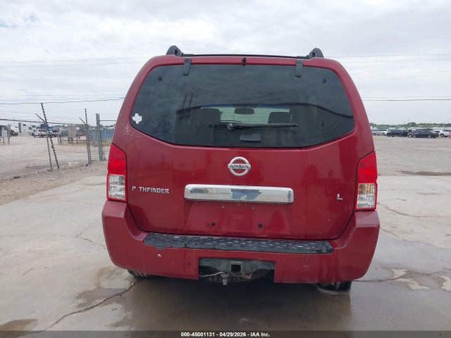 2006 Nissan Pathfinder Le მანქანა იყიდება აუქციონზე, vin: 5N1AR18U96C683715, აუქციონის ნომერი: 45001131