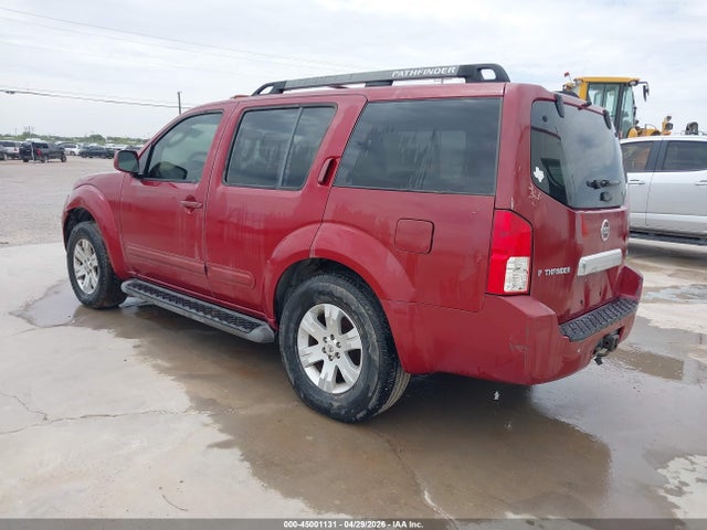 2006 Nissan Pathfinder Le მანქანა იყიდება აუქციონზე, vin: 5N1AR18U96C683715, აუქციონის ნომერი: 45001131