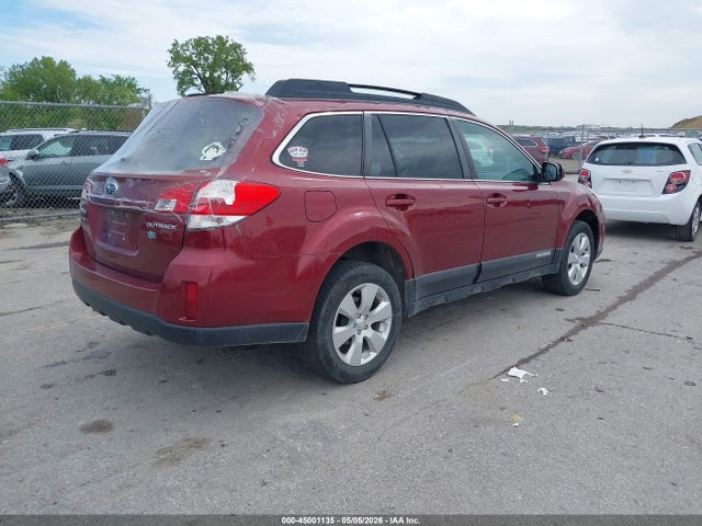 45001135 :رقم المزاد ، 4S4BRCCC2B3412052 vin ، 2011 Subaru Outback 2.5i Premium مزاد بيع